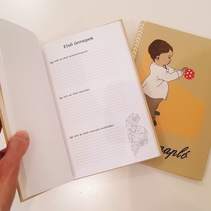 Kisfiús babanapló - baba - mama - babaemlékek - babanapló - Meska.hu