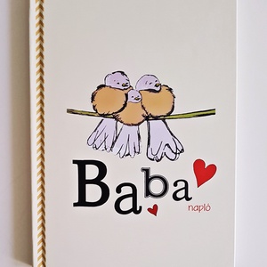 Kismadaras babanapló - baba - mama - babaemlékek - babanapló - Meska.hu