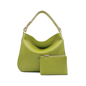 Hobo 1.0 - Olívazöld bőrtáska  - táska & tok - kézitáska & válltáska - válltáska - Meska.hu