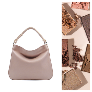 Hobo 1.0 - Púderszín bőrtáska  - Meska.hu
