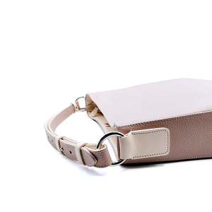 Hobo 1.0 - Púderszín bőrtáska  - táska & tok - kézitáska & válltáska - válltáska - Meska.hu