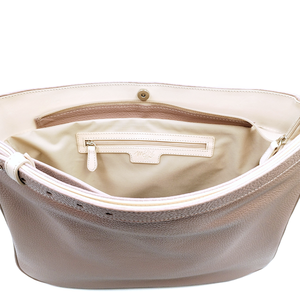 Hobo 1.0 - Púderszín bőrtáska  - táska & tok - kézitáska & válltáska - válltáska - Meska.hu