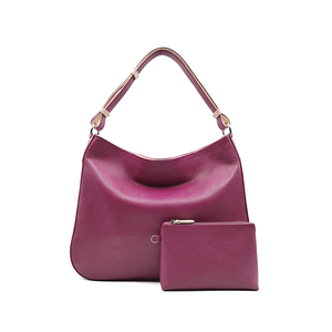 Hobo 1.0 - Mályvaszín bőrtáska  - táska & tok - kézitáska & válltáska - válltáska - Meska.hu