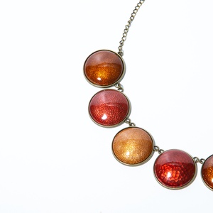 Maraschino - tűzzománc nyakék LE - Meska.hu