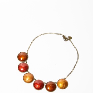 Maraschino - tűzzománc nyakék LE - ékszer - nyaklánc - statement nyaklánc - Meska.hu