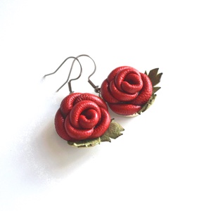  Rózsák- fülbevaló - Meska.hu