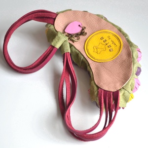 Jardin-fleurs de printemps-nyakék valódi bőrből - ékszer - nyaklánc - statement nyaklánc - Meska.hu