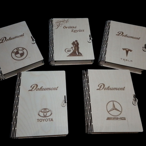 Könyv ami tároló, Otthon & Életmód, Dekoráció, Asztal és polc dekoráció, Díszdoboz, Gravírozás, pirográfia, MESKA