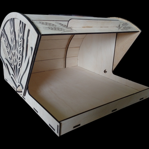 Kenyér tartó box - otthon & életmód - konyhafelszerelés, tálalás - konyhai tárolás - kenyértartó - Meska.hu