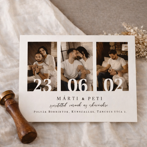 Photo You+Me# meghívó - esküvő - meghívó & kártya - meghívó - Meska.hu