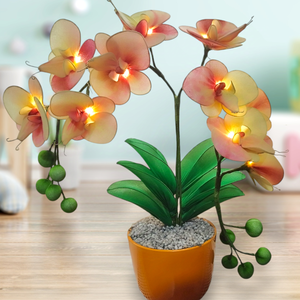 Orchidea harisnyavirág  - otthon & életmód - dekoráció - virágdísz és tartó - csokor & virágdísz - Meska.hu