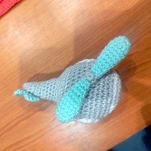 Helikopter plüss  - játék & sport - plüssállat & játékfigura - plüss autó & motor - Meska.hu