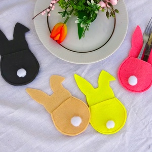 nyuszi evőeszköz tartó - Meska.hu