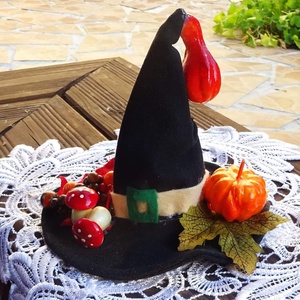 Halloweeni asztaldísz kicsi - Meska.hu
