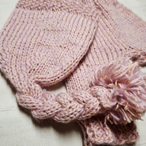 Kötött babasapka és nadrág újszülöttfotózáshoz, Baba - mama, Babafotózás, Szett újszülött fotózásra, Kötés, MESKA