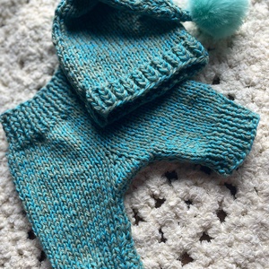 Kötött babaruha szett újszülöttfotózáshoz, Baba - mama, Babafotózás, Szett újszülött fotózásra, Kötés, MESKA