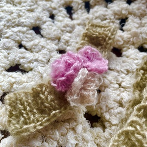 Kötött babaruha szett újszülöttfotózáshoz - baba - mama - babafotózás - szett újszülött fotózásra - Meska.hu