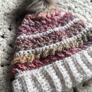 Kötött sapka - ruha & divat - sál, sapka, kendő - sapka - Meska.hu