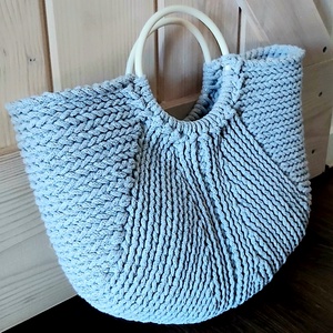 Horgolt kosártáska, Táska & Tok, Kosár, Horgolás, MESKA