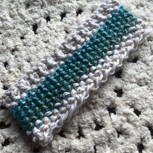 Kötött fejpánt, fülvédő - Meska.hu