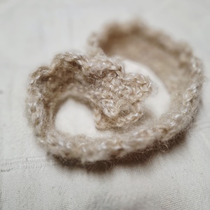 Horgolt fejpánt babafotózáshoz, Baba - mama, Babafotózás, Babafotózási kellékek, Horgolás, MESKA