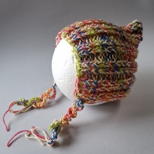 Kötött babasapka újszülöttfotózáshoz, Baba - mama, Babafotózás, Újszülött sapka fotózásra, Kötés, MESKA