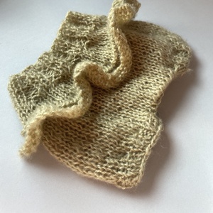 Kötött babaruha szett újszülöttfotózáshoz - baba - mama - babafotózás - szett újszülött fotózásra - Meska.hu