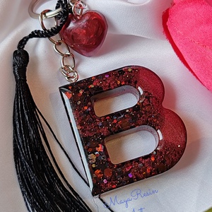 Monogram kulcstartó szett - táska & tok - kulcstartó & táskadísz - kulcstartó - Meska.hu