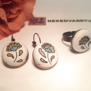 MAY'R textil ékszer szett, Ildi - ékszer - ékszerszett - Meska.hu