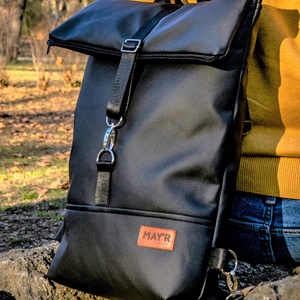 MAY'R L-es Roll Top city bag táska/hátitáska - táska & tok - hátizsák - roll top hátizsák - Meska.hu