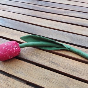 Lágyszárú Textil tulipán - esküvő - dekoráció - asztaldísz - Meska.hu