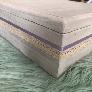 Vintage teafiltertartó, Otthon & Életmód, Dekoráció, Asztal és polc dekoráció, Díszdoboz, Famegmunkálás, MESKA