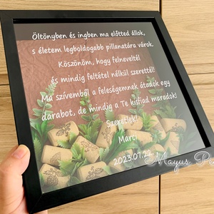 Parafadugós apukás szülőköszöntő, Esküvő, Emlék & Ajándék, Szülőköszöntő ajándék, , MESKA