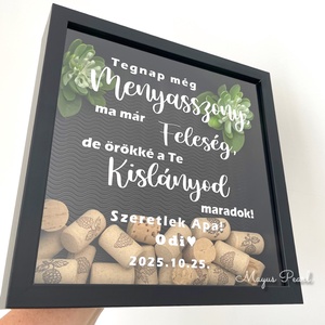Parafadugós apukás szülőköszöntő - esküvő - emlék & ajándék - szülőköszöntő ajándék - Meska.hu