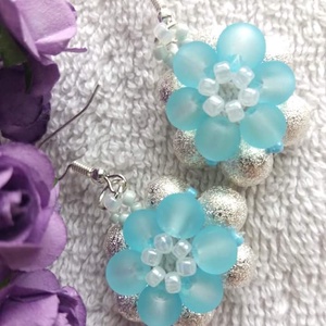 Gyöngyvirág fülbevaló - ékszer - fülbevaló - lógó fülbevaló - Meska.hu