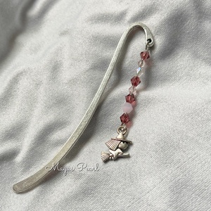 Boszis gyöngyös könyvjelző, Könyv & Zene, Könyvjelző, Gyöngyfűzés, gyöngyhímzés, MESKA