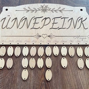 Családi Ünnepek - naptár - otthon & életmód - dekoráció - fali és függő dekoráció - falinaptár & öröknaptár - Meska.hu