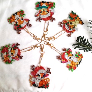 Csilli-villi karácsonyfa díszek 1. - karácsony - karácsonyi lakásdekoráció - karácsonyfadíszek - Meska.hu