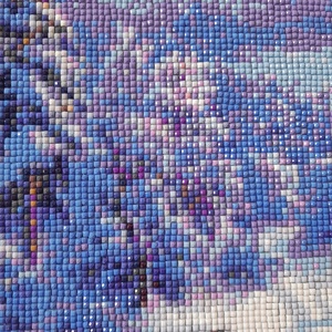 Téli táj � 30x40 cm-es gyémántszemes falikép - otthon & életmód - dekoráció - fali és függő dekoráció - falra akasztható dekor - Meska.hu