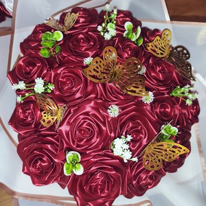 20 szálas örökcsokor  - otthon & életmód - vallás - temetkezési tárgy - sírcsokor, virág dekoráció - Meska.hu