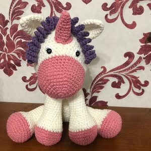 Amigurumi Unikornis - Meska.hu