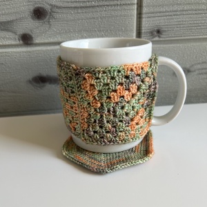 Pohármelegítő alátéttel szett - Meska.hu