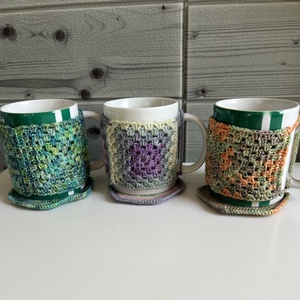 Pohármelegítő alátéttel szett - diy (csináld magad) - egységcsomag - Meska.hu