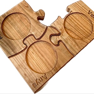 Puzzle alátét - otthon & életmód - konyhafelszerelés, tálalás - flaska, csatos üveg - Meska.hu