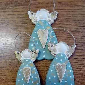 Angyal  - otthon & életmód - dekoráció - fali és függő dekoráció - függődísz - Meska.hu