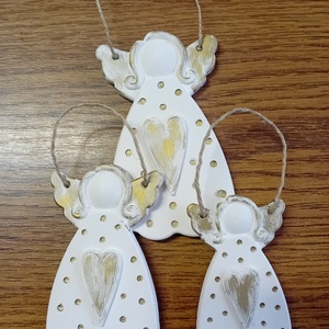 Angyal  - otthon & életmód - dekoráció - fali és függő dekoráció - függődísz - Meska.hu