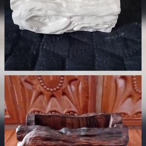 Fatörzs kaspó , Kellékek & szerszámok, Díszíthető tárgyak, Kerámia, , MESKA