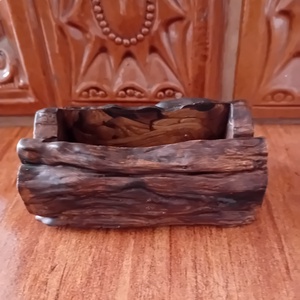 Fatörzs kaspó  - kellékek & szerszámok - díszíthető tárgyak - kerámia - Meska.hu