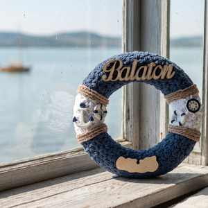 Balaton ajtódísz  - otthon & életmód - dekoráció - ajtó- és ablak dekoráció - ajtódísz & kopogtató - Meska.hu