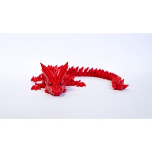 3d nyomtatott kristály sárkány - Meska.hu